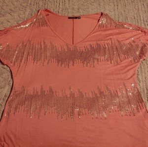 Cold shoulder top